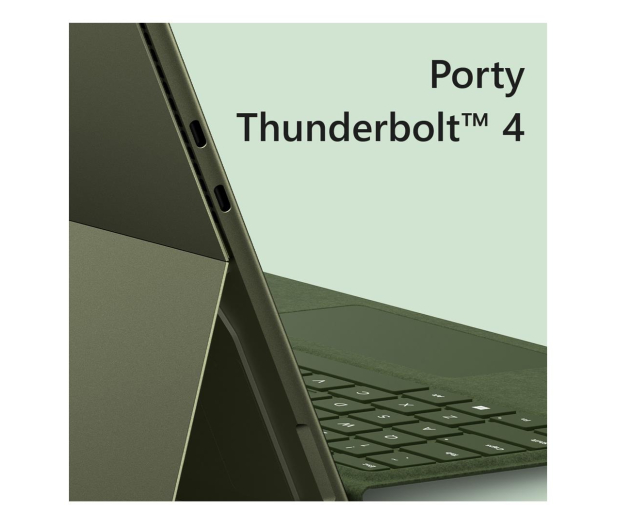 Microsoft Surface Pro 9 i5/8GB/256GB/Win11 (Leśna Zieleń) - 1081282 - zdjęcie 15